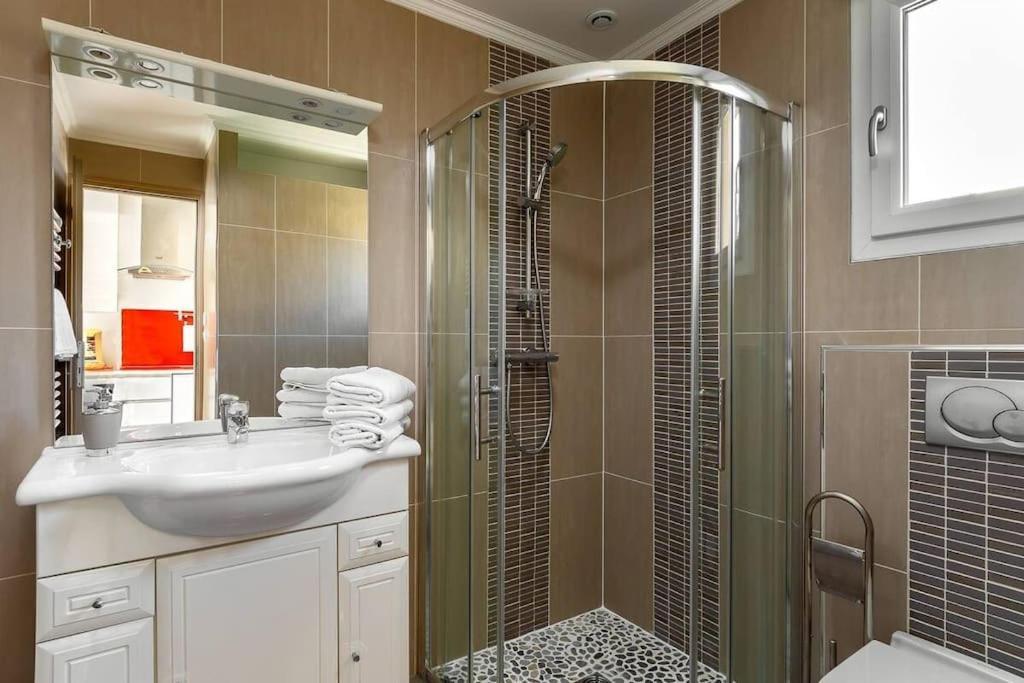 Апартаменты Studio Duplex - Le Garden - 10 Mn Disney Байи-Роменвилье Экстерьер фото